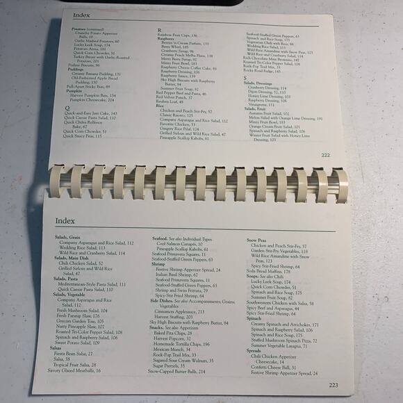 vintage 1999 cookbook Pampered Chef The Kitchen is the Heart of the Home spiral - Picture 9 of 11